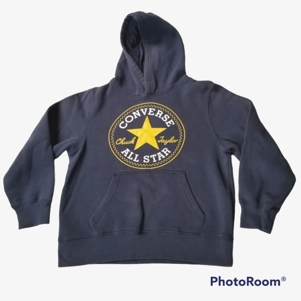 Converse All Star Chuck Taylor sz M Blue Hoodie